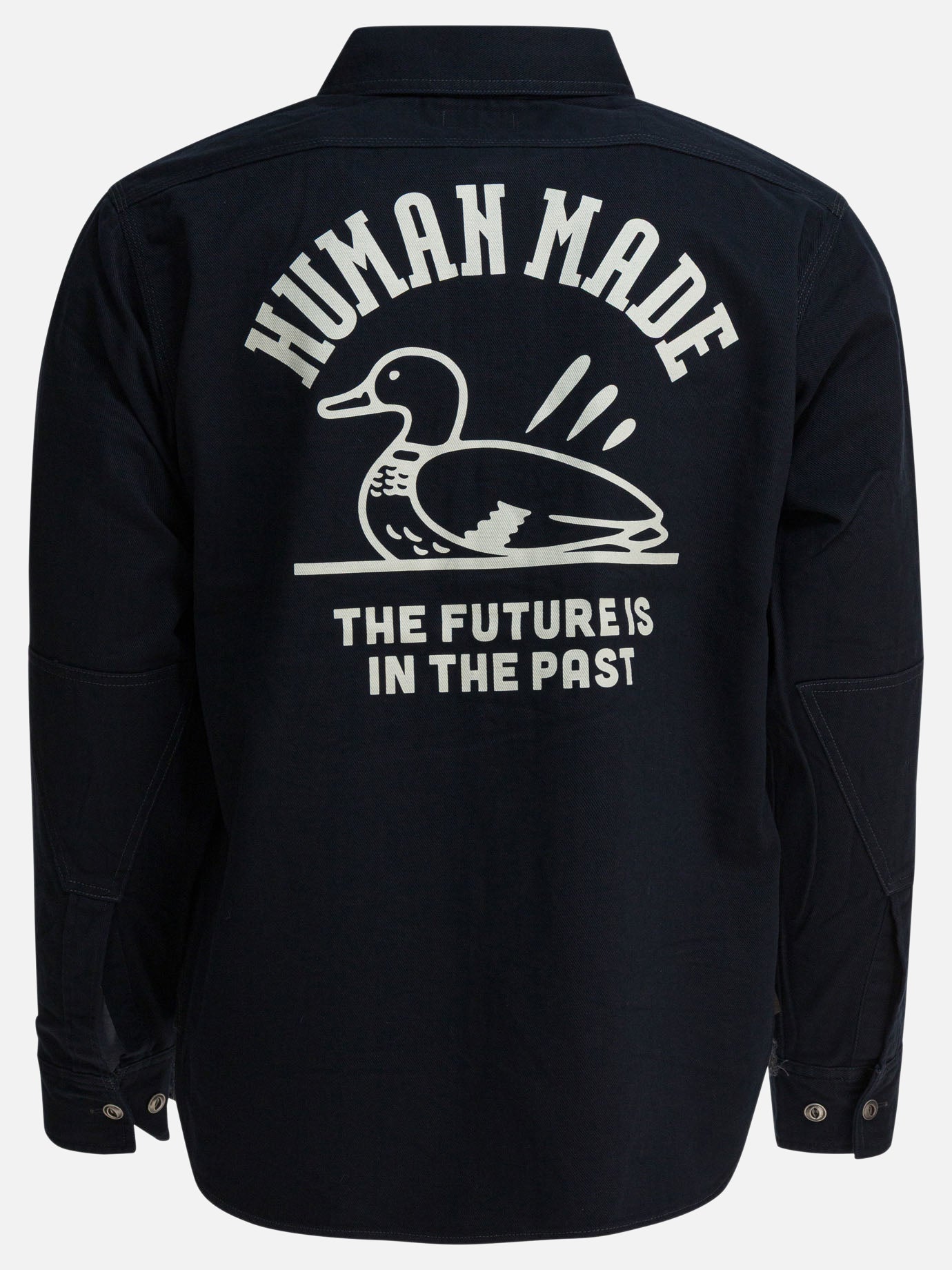 Camicie casual Logo  Blu - Human Made Uomo | PDP | VIETTI Online Store | Zoom-Modal_2
