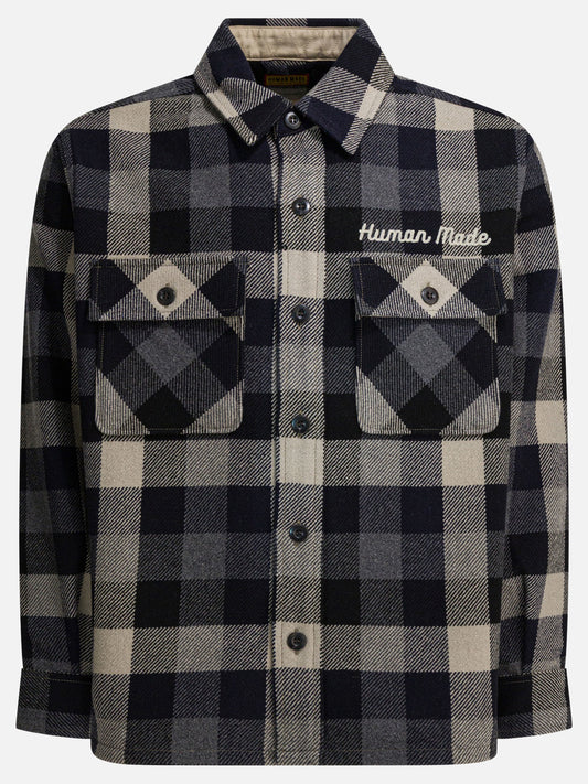 Giacche overshirt Check  Nero - Human Made Uomo | PLP | VIETTI Online Store 
