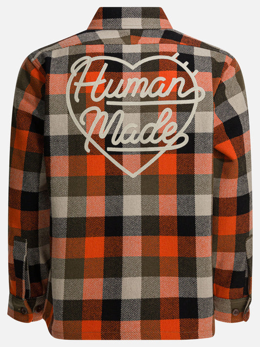 Giacche overshirt Check  Arancione - Human Made Uomo | PDP | VIETTI Online Store | 2
