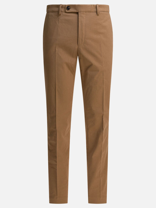 Pantaloni sartoriali Solid colour  Beige - Incotex Uomo | PLP | VIETTI Online Store 

