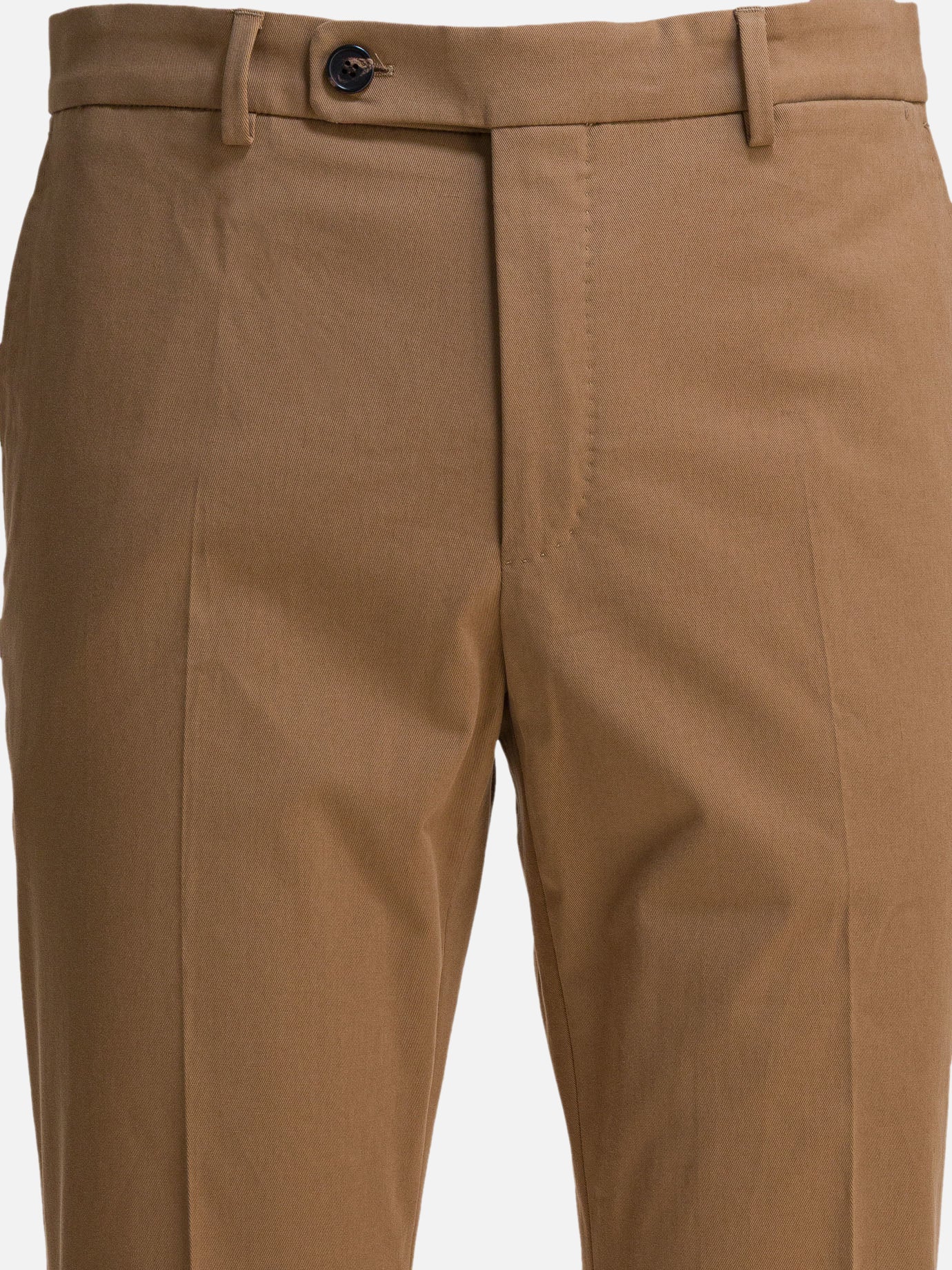 Pantaloni sartoriali Solid colour  Beige - Incotex Uomo | PDP | VIETTI Online Store | thumbnail_3