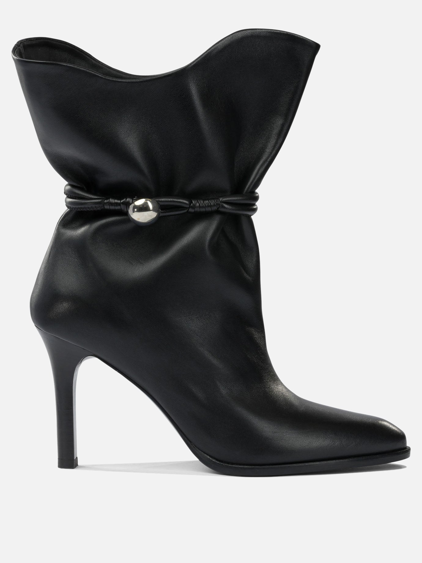 Stivaletti pull-on 100% lamb leather - 100% leather  Nero - Isabel Marant Donna | PDP | VIETTI Online Store | Zoom-Modal
