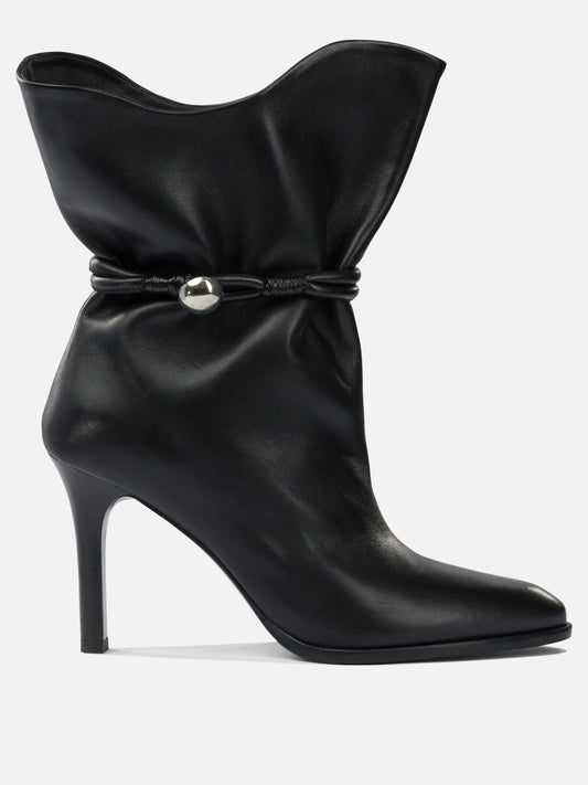 Stivaletti pull-on 100% lamb leather - 100% leather  Nero - Isabel Marant Donna | PLP | VIETTI Online Store 
