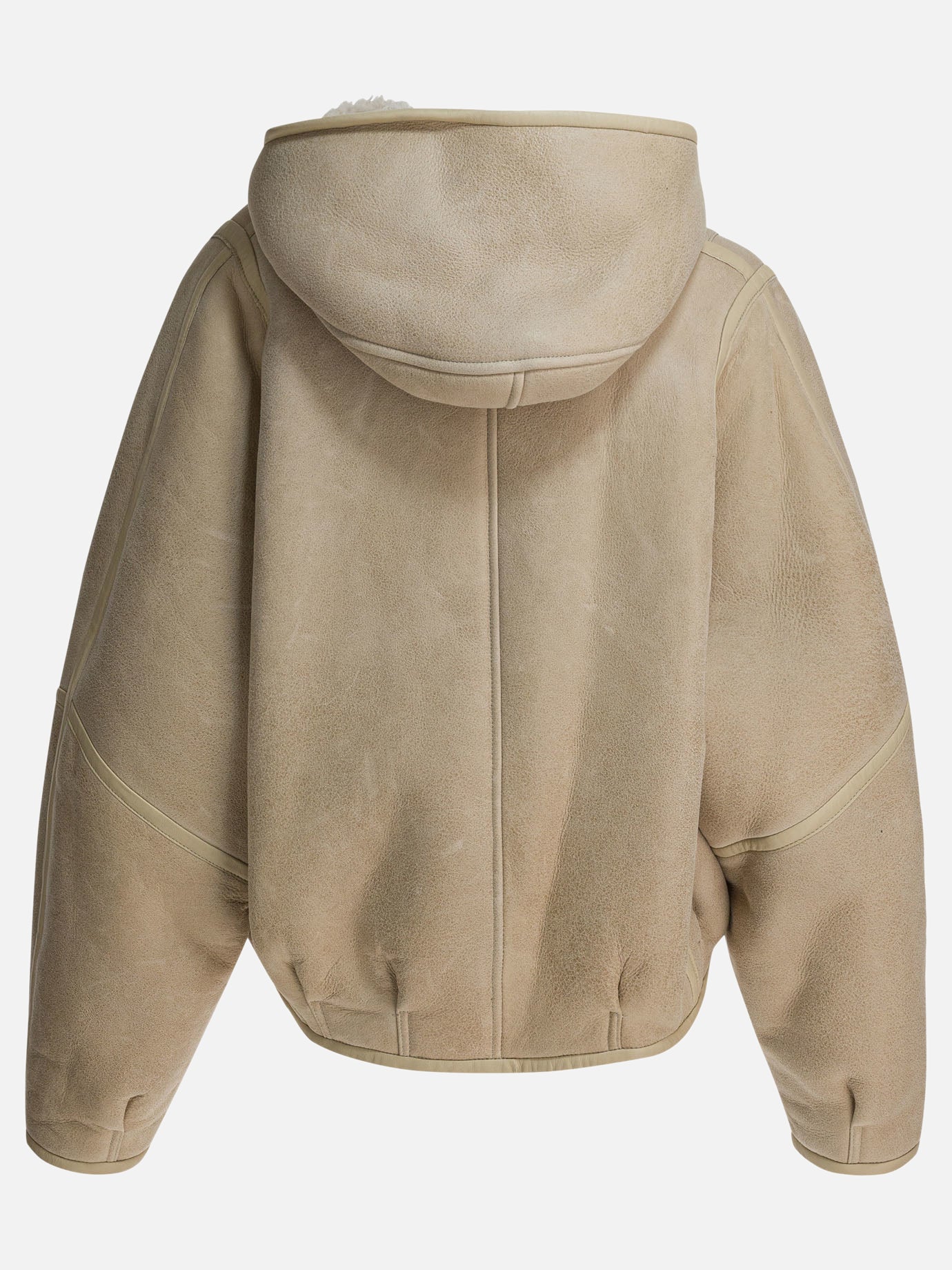 Giacche shearling Solid colour  Beige - Isabel Marant Donna | PDP | VIETTI Online Store | thumbnail_2