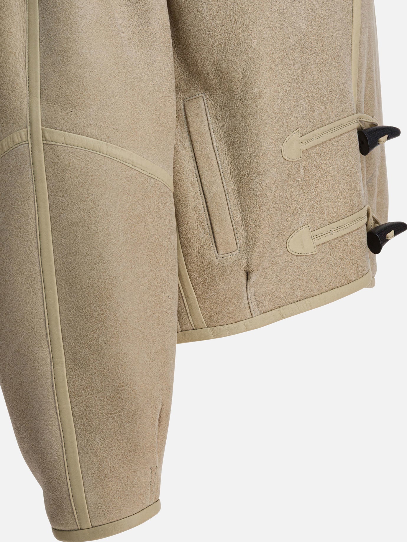 Giacche shearling Solid colour  Beige - Isabel Marant Donna | PDP | VIETTI Online Store | Zoom-Modal_4
