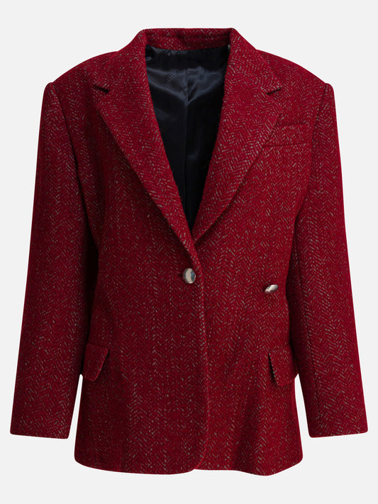 Cappotti corti Solid colour  Rosso - Isabel Marant Donna | PLP | VIETTI Online Store 

