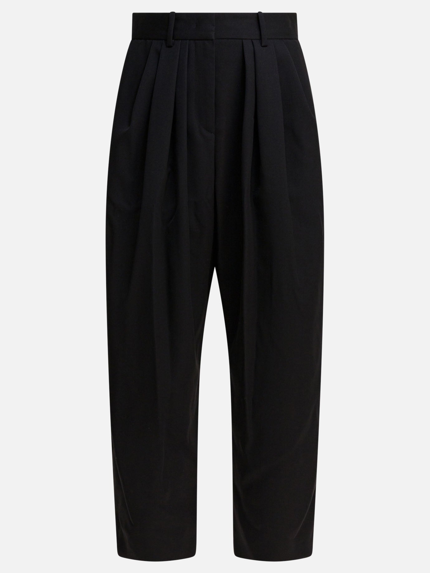 Pantaloni casual Solid colour  Nero - Isabel Marant Donna | PDP | VIETTI Online Store | Zoom-Modal

