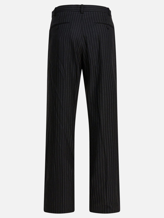 Pantaloni casual Pinstriped  Nero - Isabel Marant Donna | PLP | VIETTI Online Store | 2
