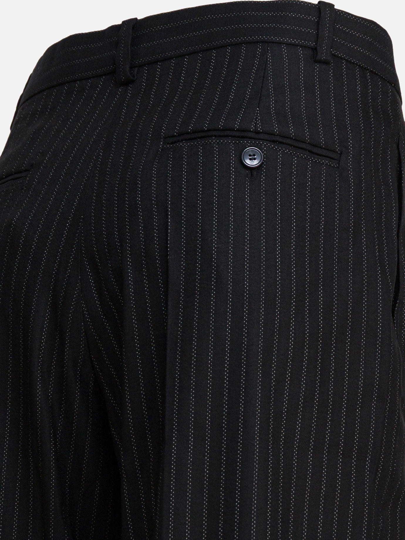 Pantaloni casual Pinstriped  Nero - Isabel Marant Donna | PDP | VIETTI Online Store | Zoom-Modal_4
