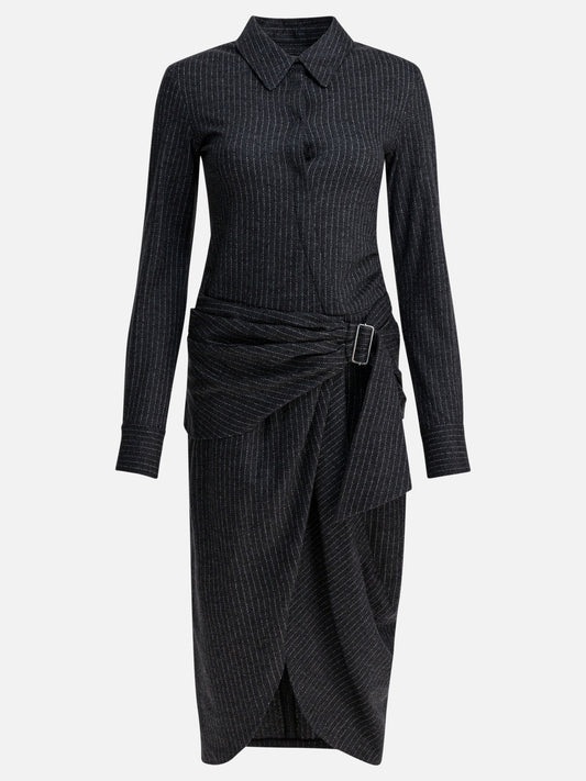 Abiti midi Striped  Grigio - Isabel Marant Donna | PLP | VIETTI Online Store 
