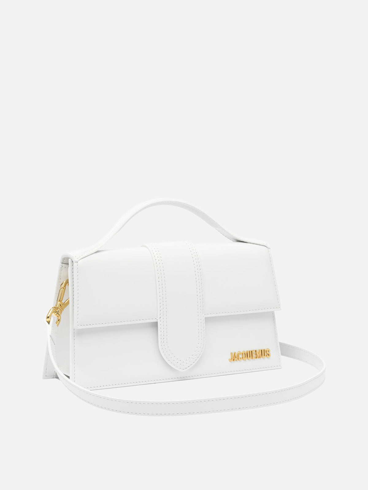 Jacquemus "Le grand Bambino" handbag White - VIETTI