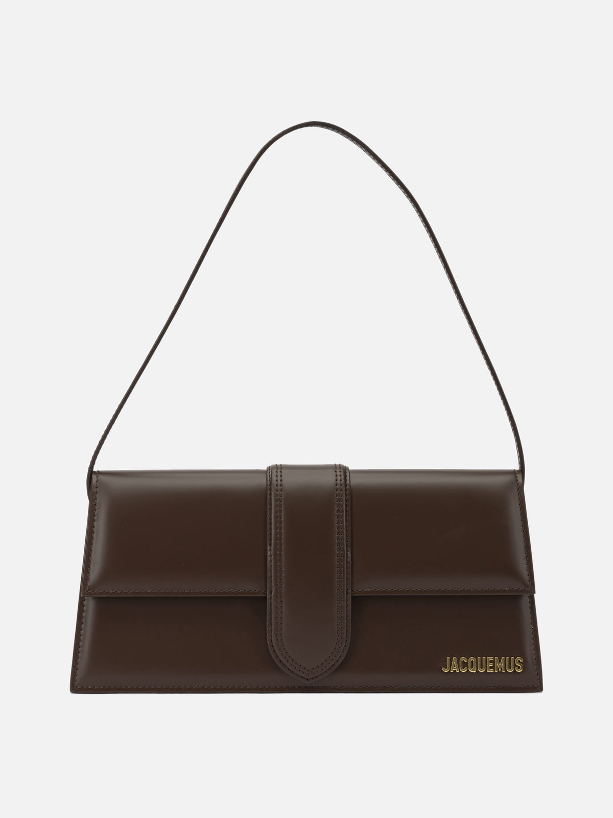 Jacquemus "Le Bambino Long" Shoulder Bag Brown