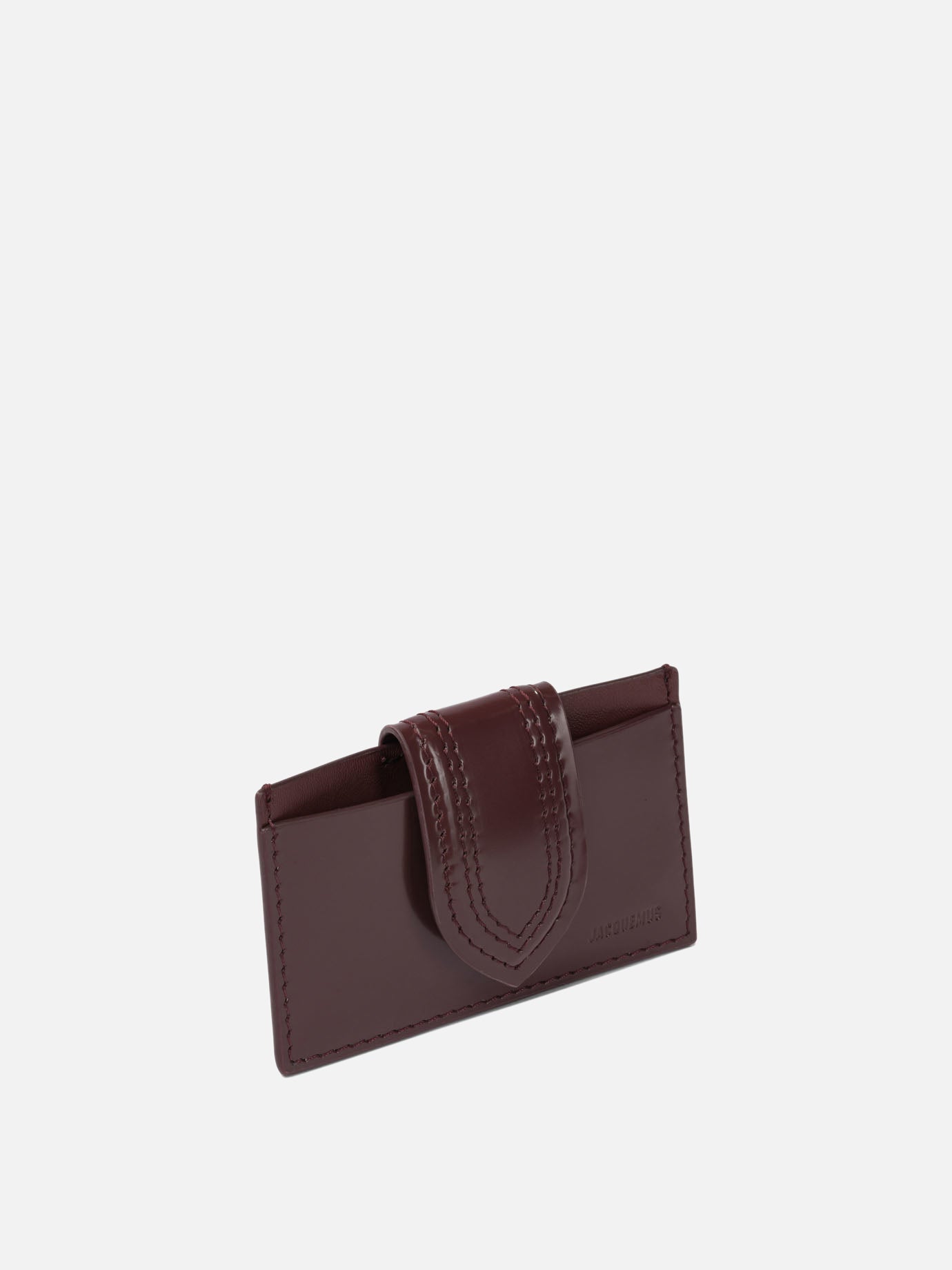 Portacarte 100% leather  Bordeaux - Jacquemus Donna | PDP | VIETTI Online Store | thumbnail_2