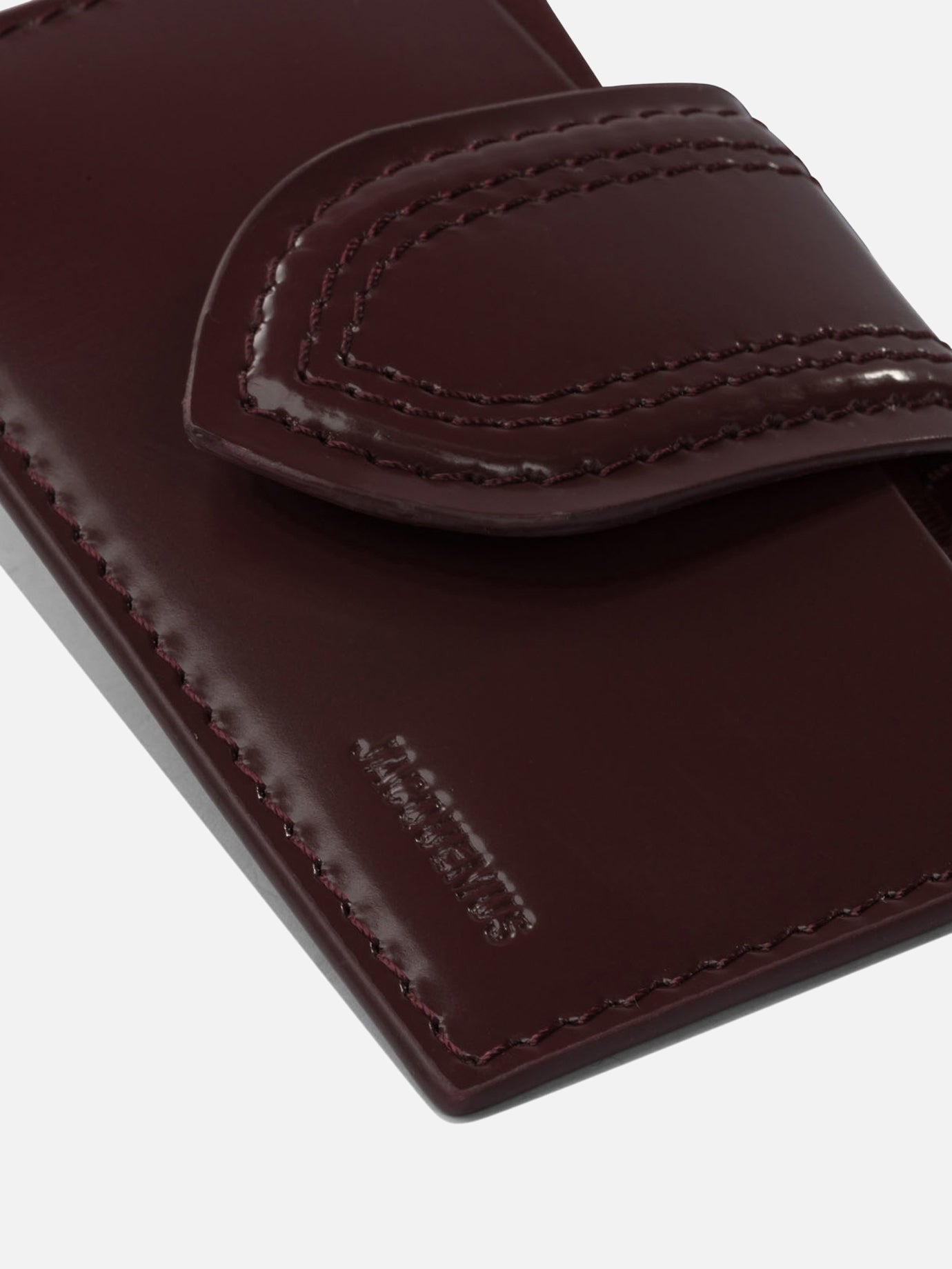 Portacarte 100% leather  Bordeaux - Jacquemus Donna | PDP | VIETTI Online Store | thumbnail_4