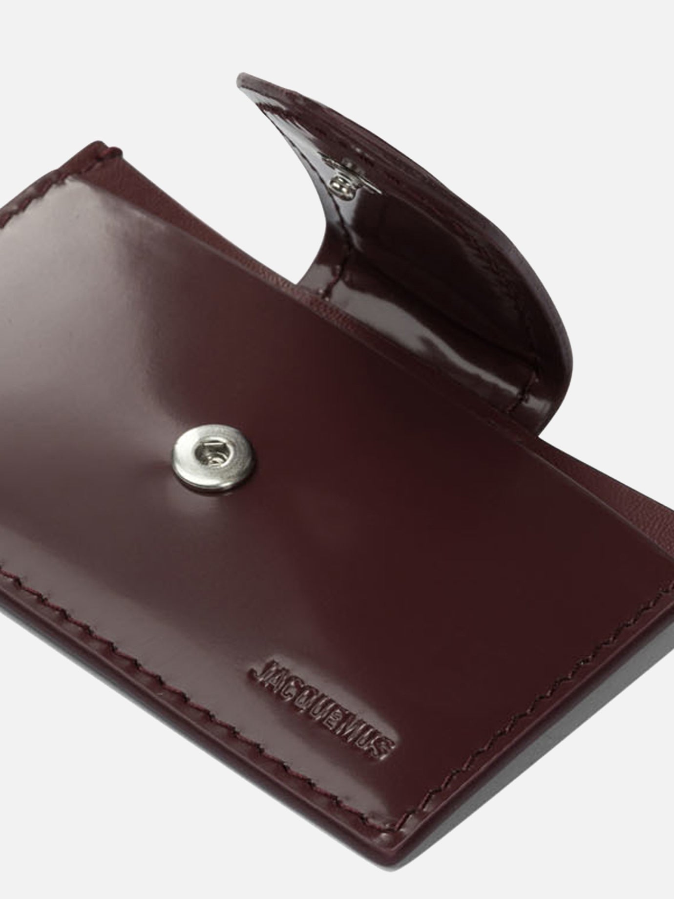 Portacarte 100% leather  Bordeaux - Jacquemus Donna | PDP | VIETTI Online Store | Zoom-Modal_5
