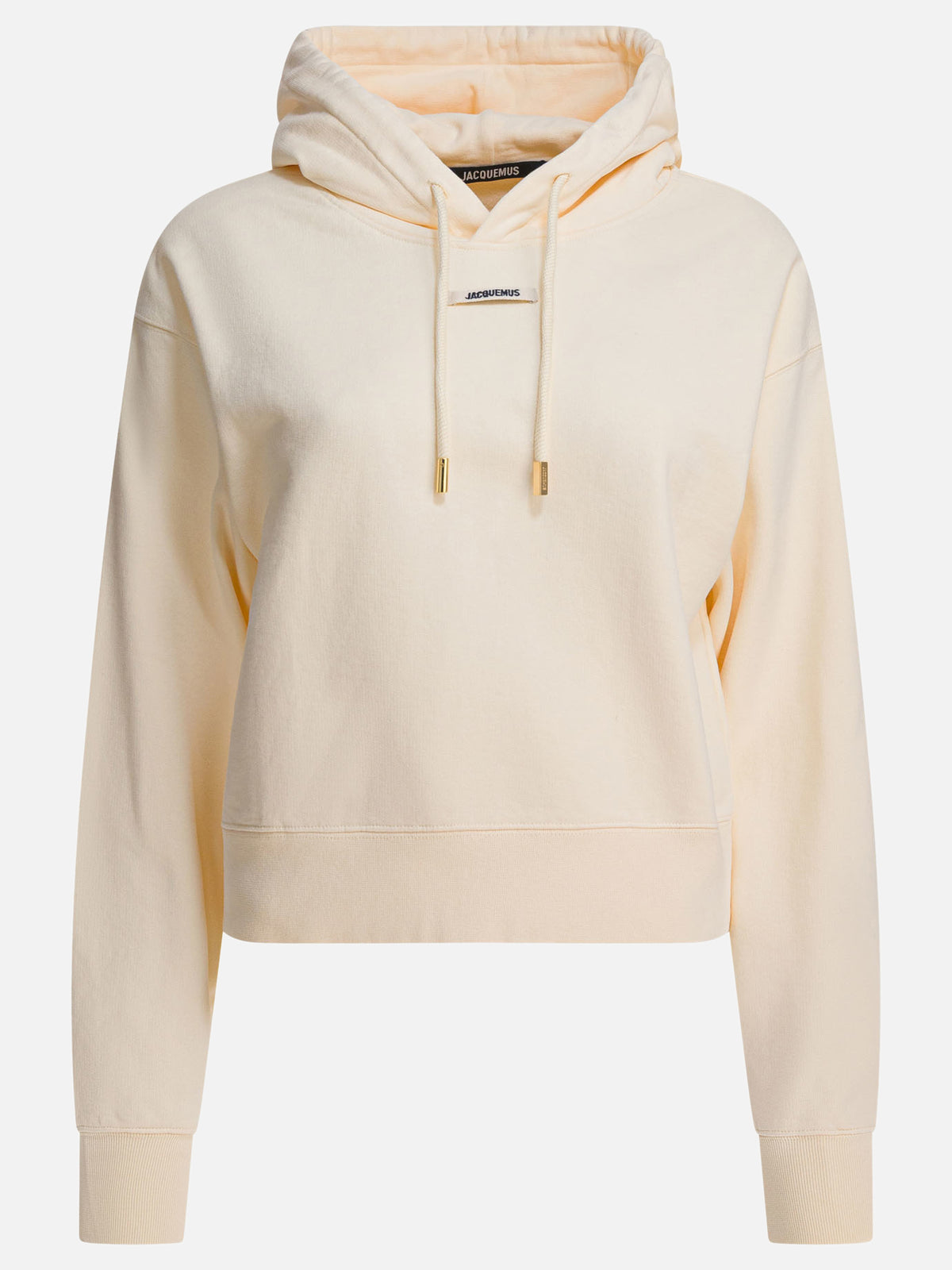 Jacquemus "Gros Grain" Hoodie Beige