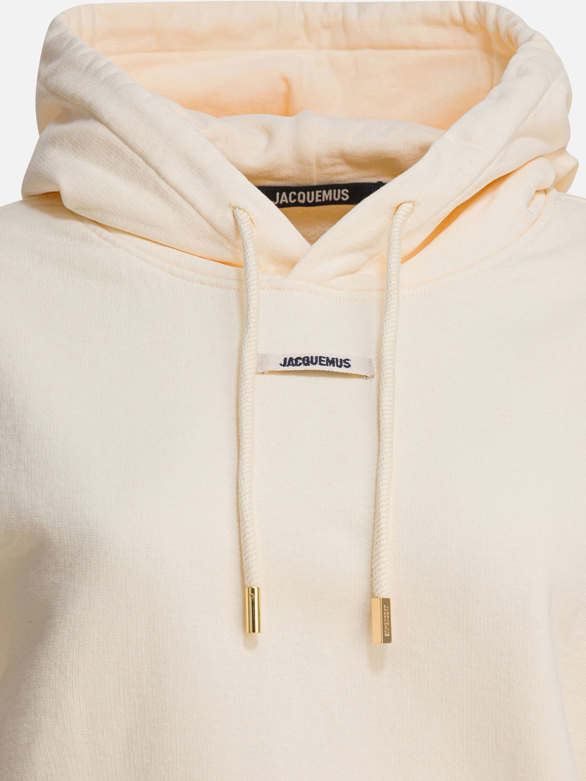 Jacquemus "Gros Grain" Hoodie Beige