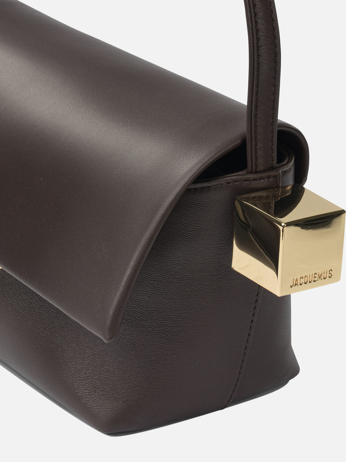 Jacquemus "Rond Carré" shoulder bag Brown - VIETTI