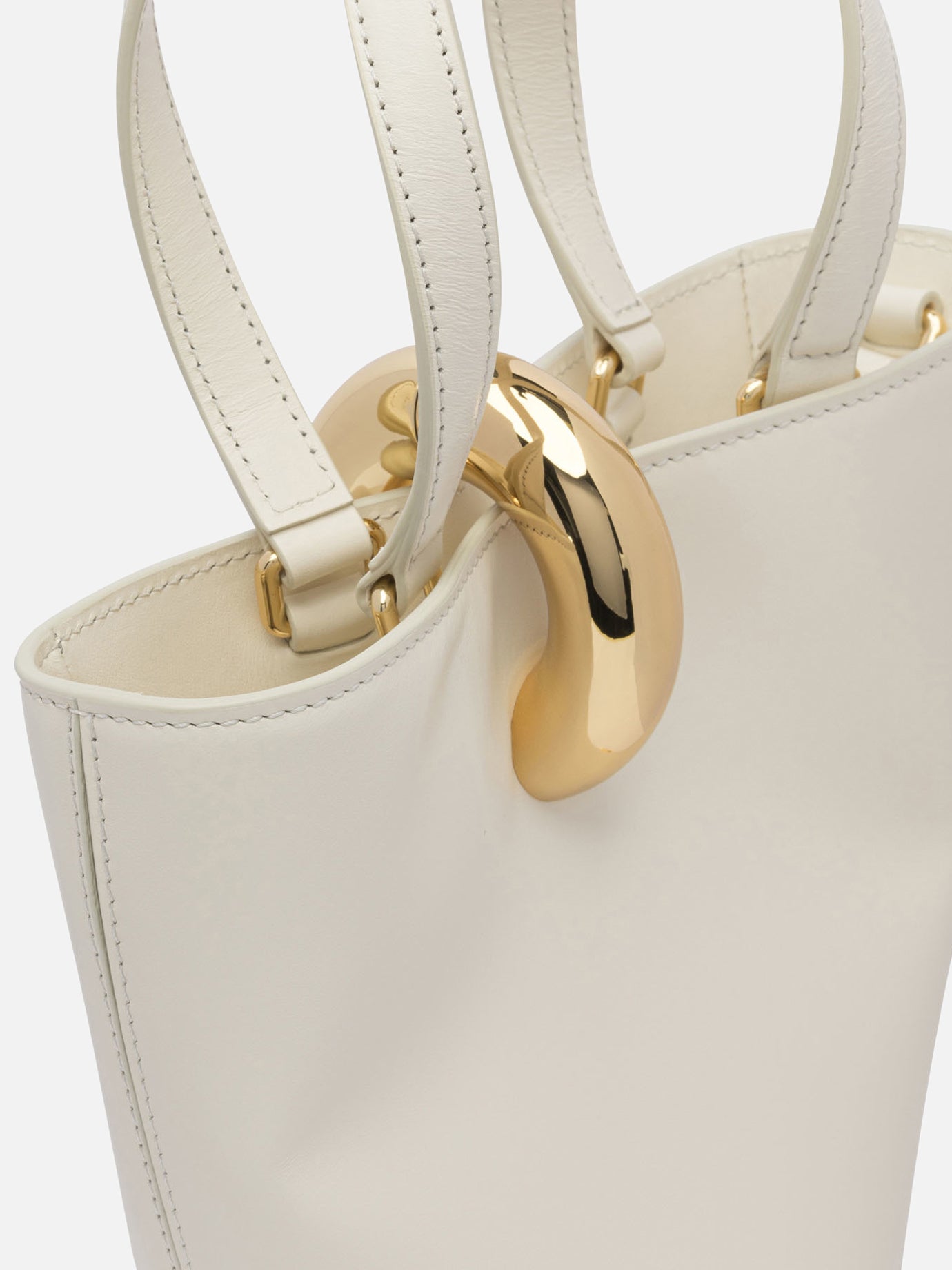 Small bags 100% cow leather  White - Jacquemus Women | PDP | VIETTI Online Store | thumbnail_4