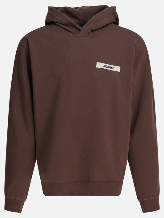 Jacquemus "Gros Grain" Hoodie 10985634_S Brown 1