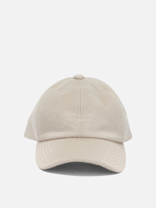 Baseball caps Logo  Beige - Jacquemus Men | PLP | VIETTI Online Store 
