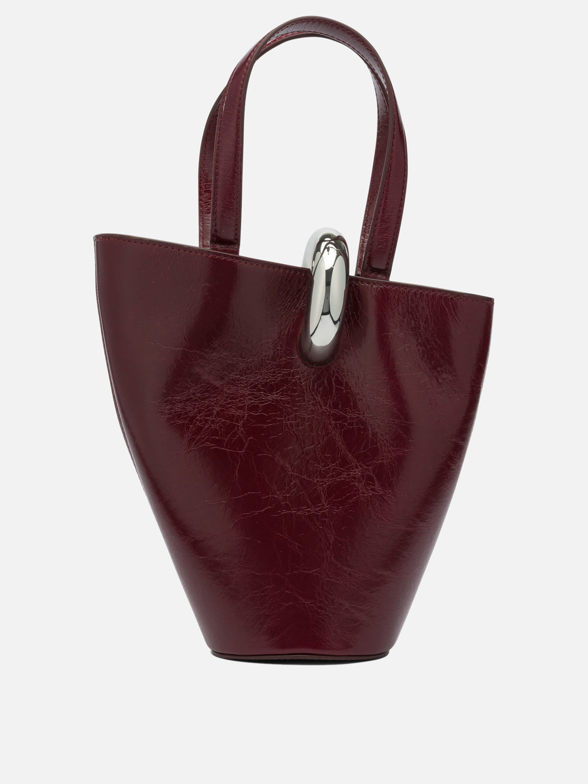 Jacquemus "Le Petite Bambola" Handbag Bordeaux
