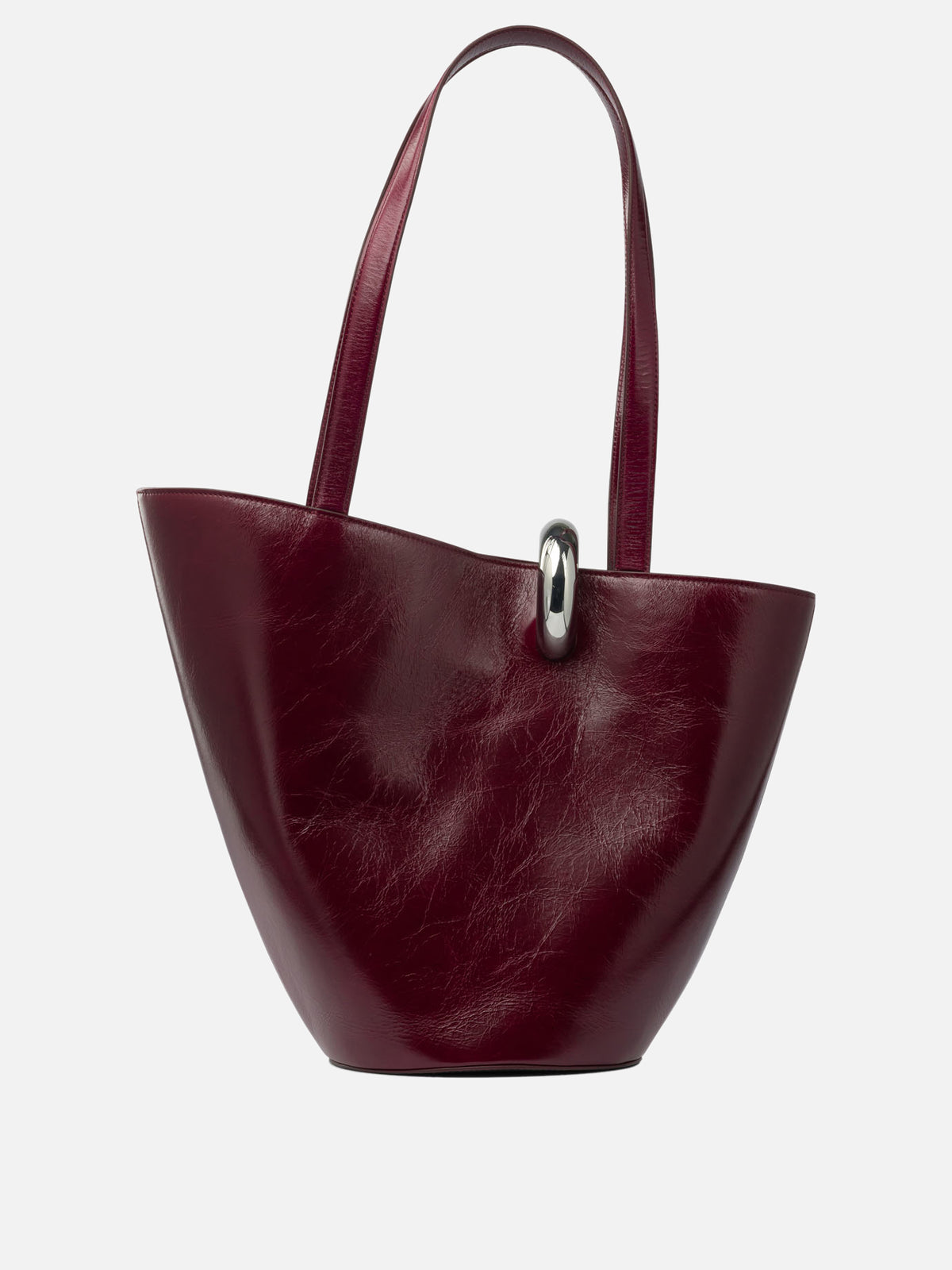 Jacquemus "Bambola" Bucket bag Bordeaux - VIETTI