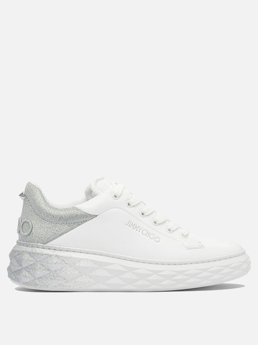 Low top sneakers 80% lamb 20% cow - 100% rubber  White - Jimmy Choo Women | PDP | VIETTI Online Store 
