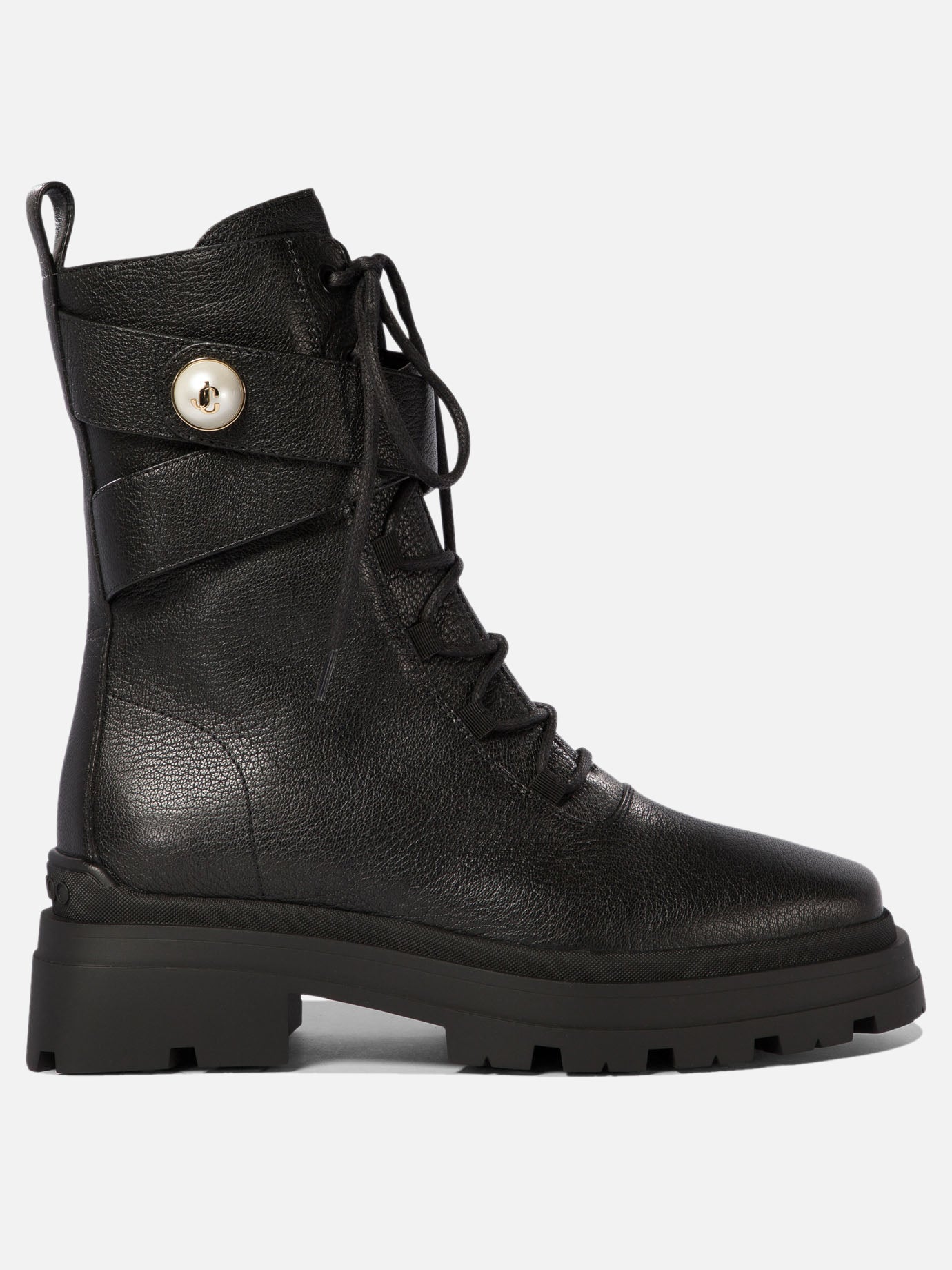 Anfibi 90% goat 10% lamb - 100% rubber  Nero - Jimmy Choo Donna | PDP | VIETTI Online Store | thumbnail_2