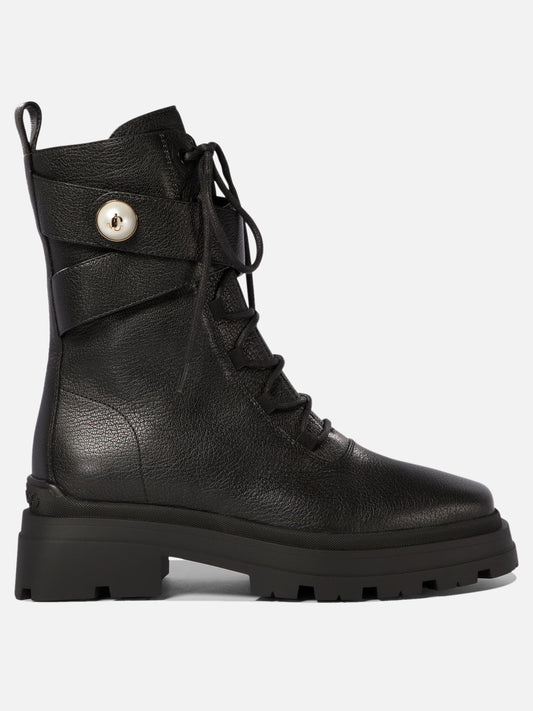 Anfibi 90% goat 10% lamb - 100% rubber  Nero - Jimmy Choo Donna | PDP | VIETTI Online Store | 2
