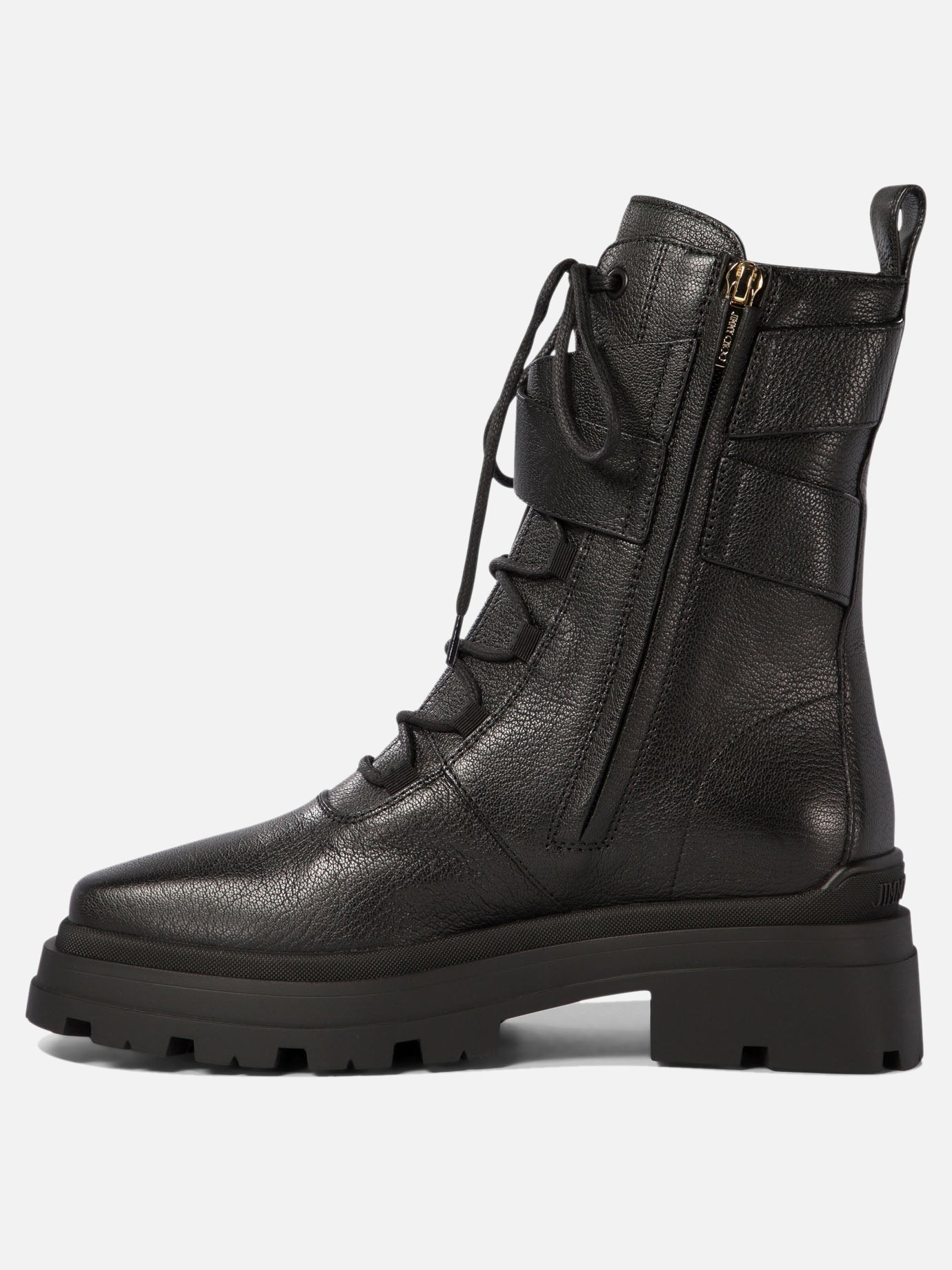 Anfibi 90% goat 10% lamb - 100% rubber  Nero - Jimmy Choo Donna | PDP | VIETTI Online Store | thumbnail_4