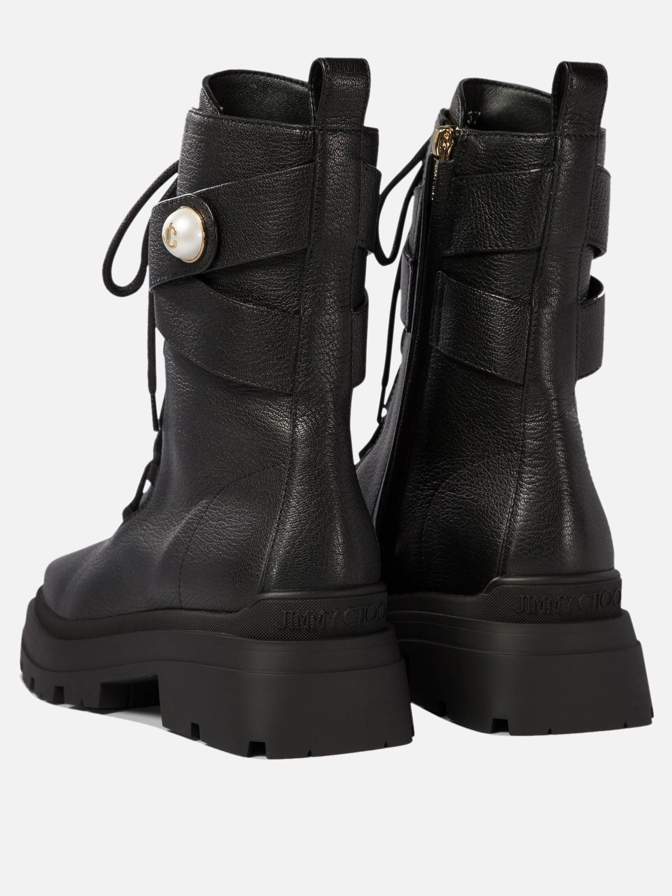 Anfibi 90% goat 10% lamb - 100% rubber  Nero - Jimmy Choo Donna | PDP | VIETTI Online Store | Zoom-Modal_5
