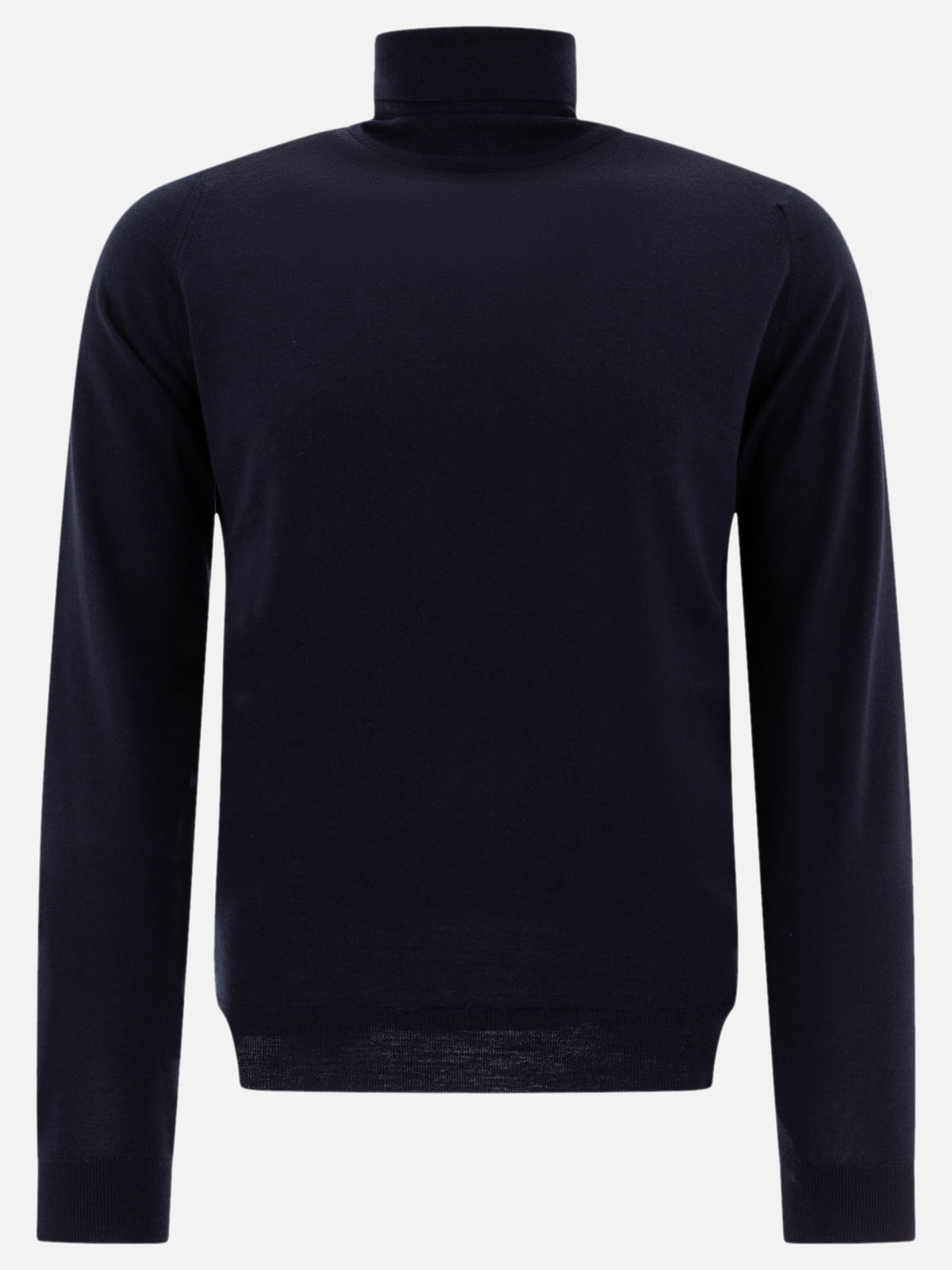 John Smedley Merino wool "Cherwell" turtleneck sweater Blue