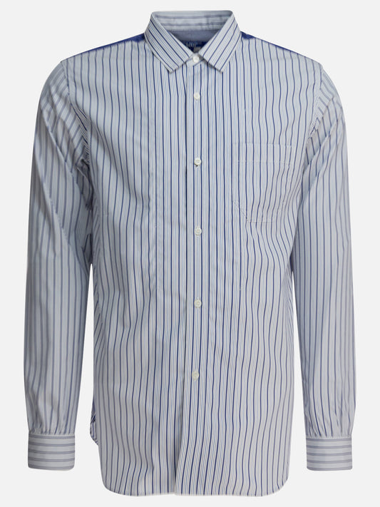 Junya Watanabe MAN Cotton striped shirt Light blue

