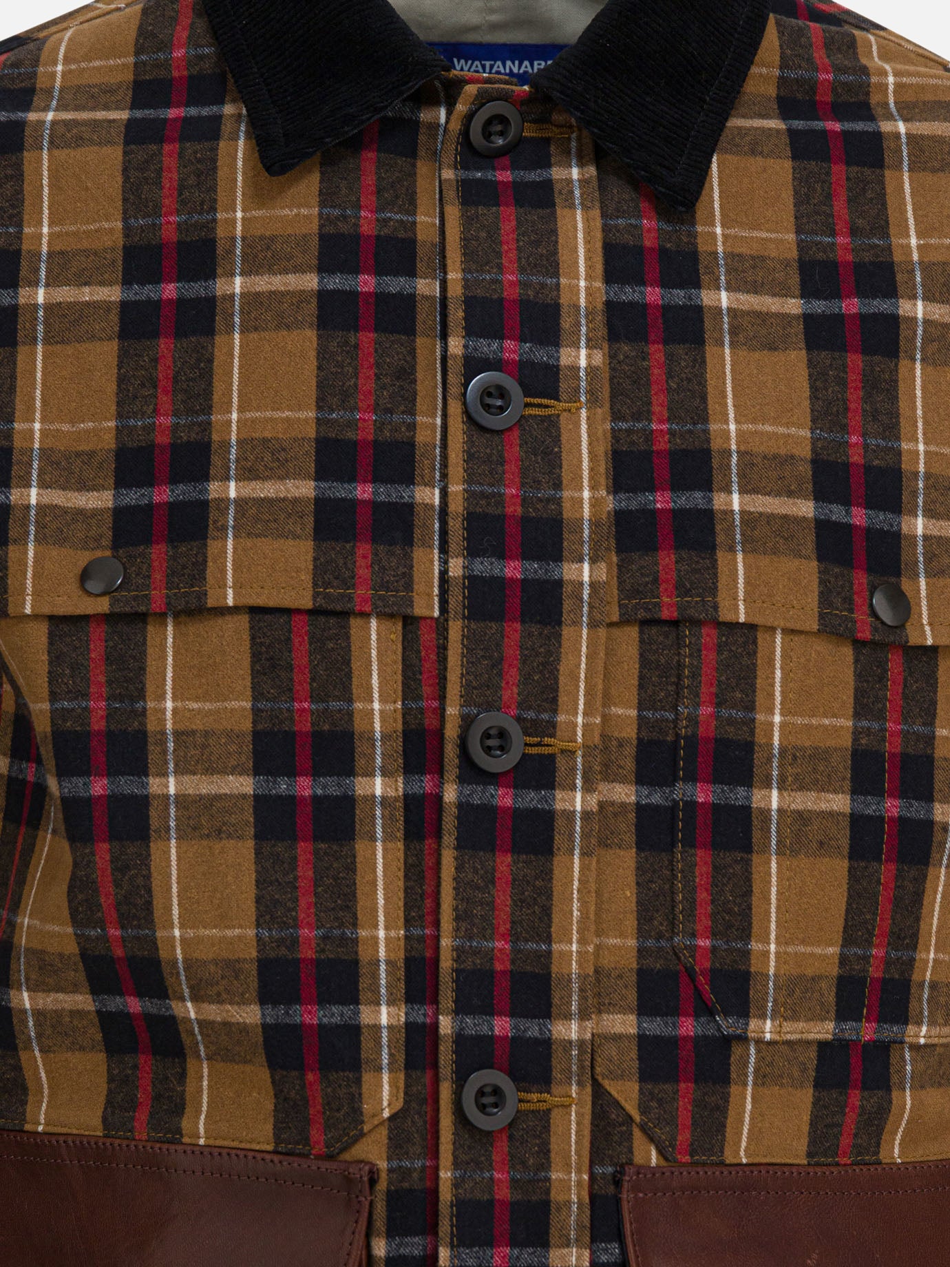 Quilted & Utility Jackets Check  Brown - Junya Watanabe MAN Men | PDP | VIETTI Online Store | Zoom-Modal_3
