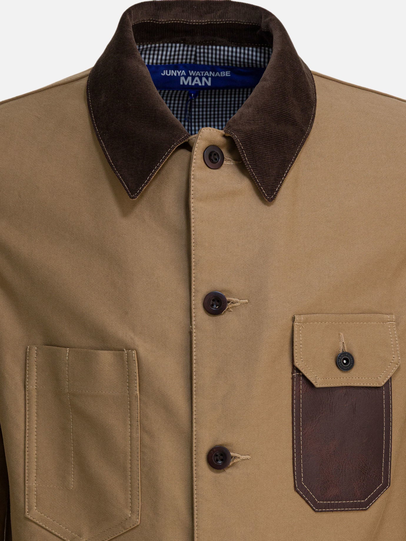 Giacche leggere & Trapuntate Solid colour  Beige - Junya Watanabe MAN Uomo | PDP | VIETTI Online Store | Zoom-Modal_3
