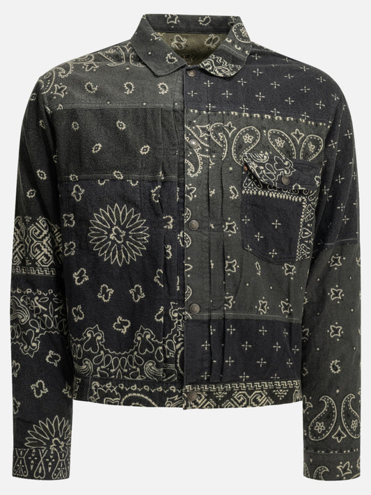 Overshirt jackets Graphics  Black - KAPITAL Men | PLP | VIETTI Online Store 
