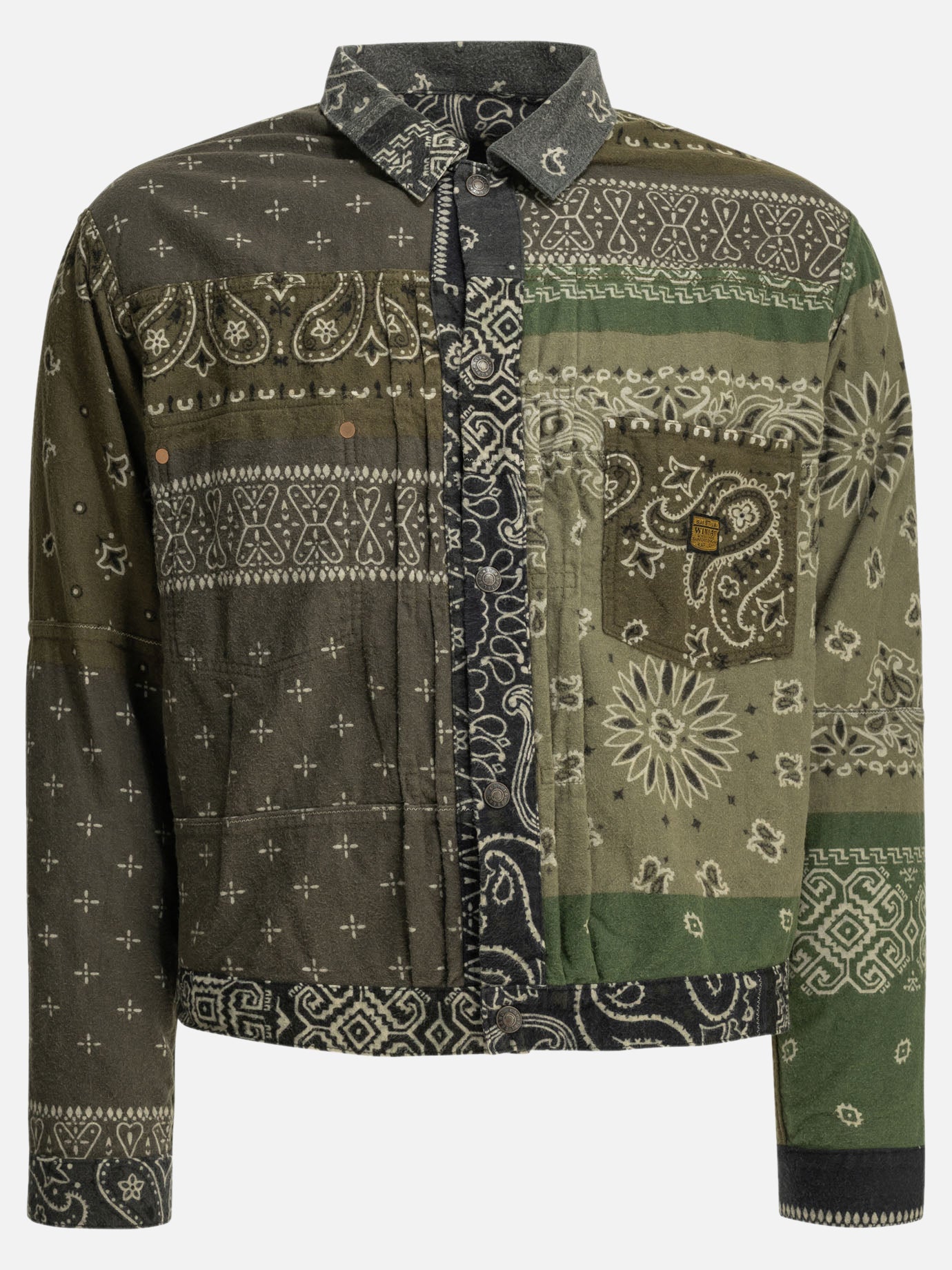 Overshirt jackets Graphics  Black - KAPITAL Men | PDP | VIETTI Online Store | thumbnail_2