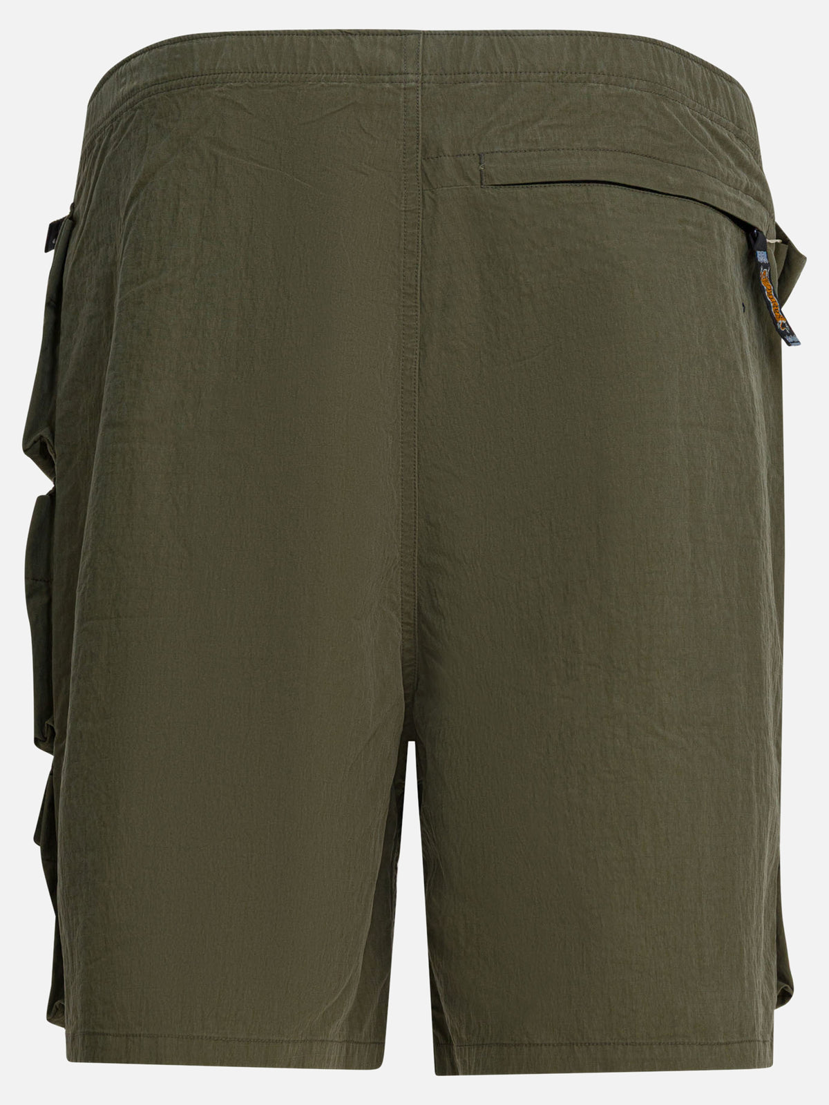 KAPITAL Cotton cargo shorts Green