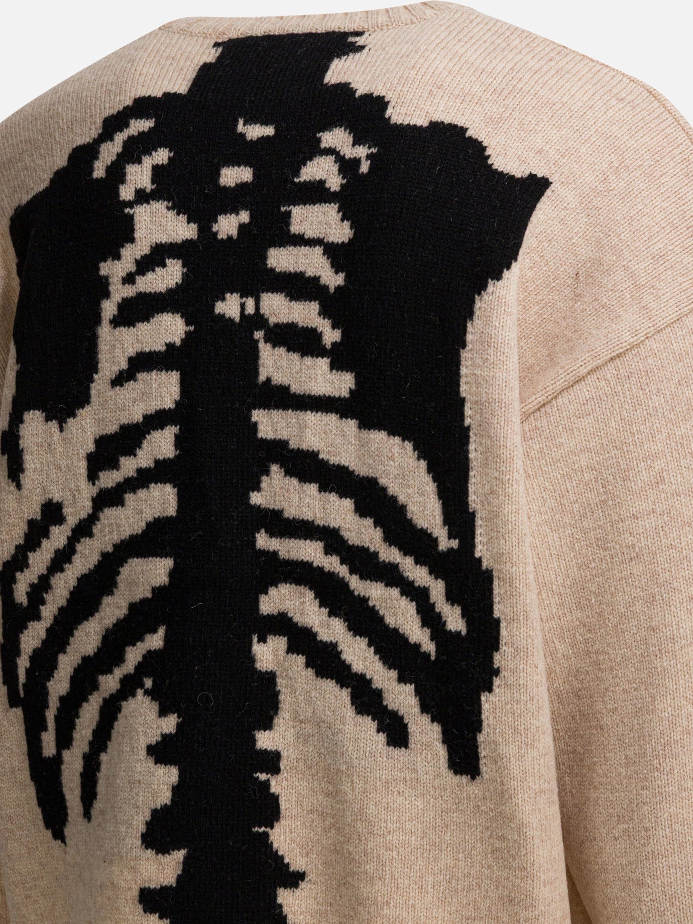 Crewneck sweaters Solid colour  Beige - KAPITAL Men | PDP | VIETTI Online Store | Zoom-Modal_4
