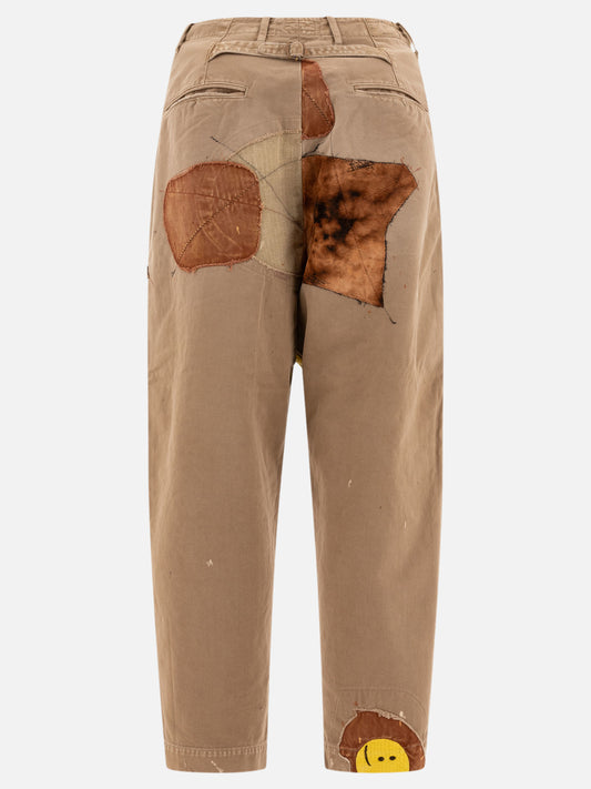 Leisure trousers Embroidered  Beige - KAPITAL Men | PLP | VIETTI Online Store | 2
