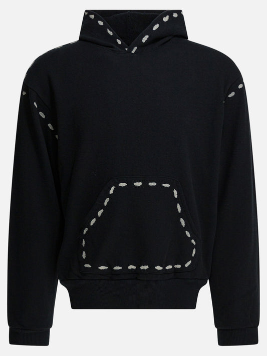 Felpe con cappuccio Solid colour  Nero - KAPITAL Uomo | PLP | VIETTI Online Store 
