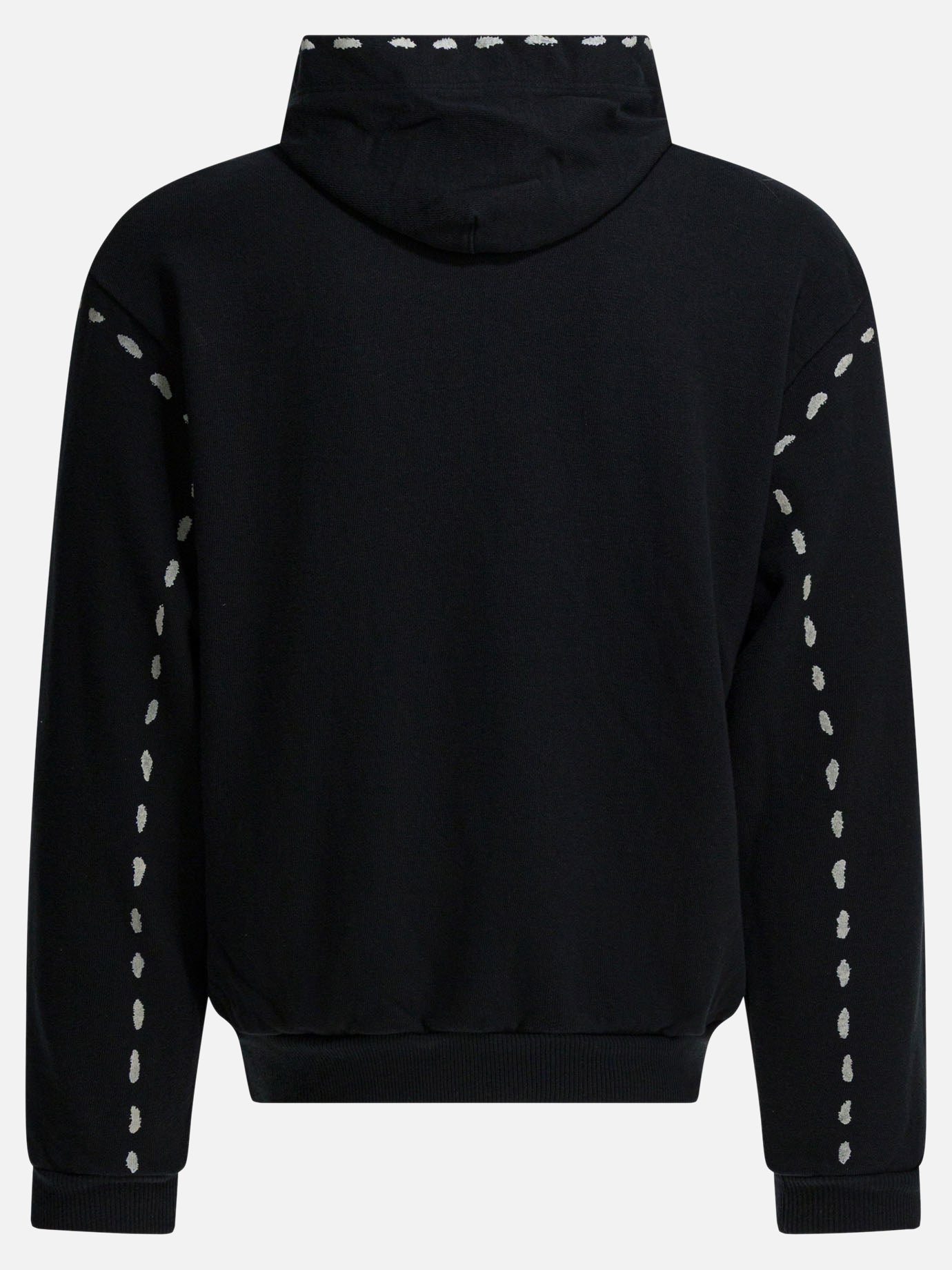 Felpe con cappuccio Solid colour  Nero - KAPITAL Uomo | PDP | VIETTI Online Store | Zoom-Modal_2
