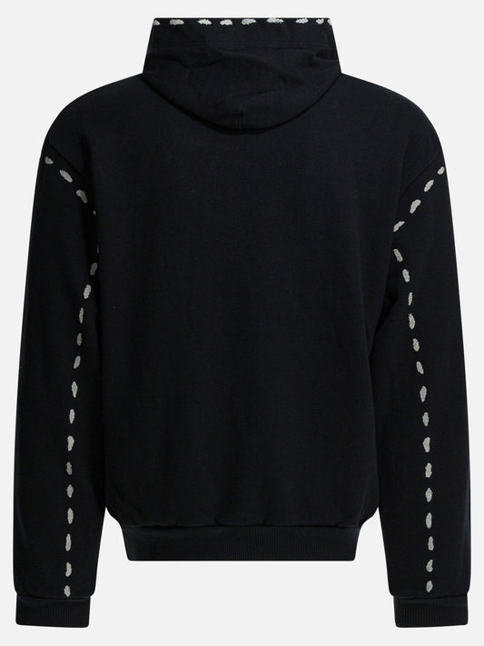 Felpe con cappuccio Solid colour  Nero - KAPITAL Uomo | PLP | VIETTI Online Store | 2
