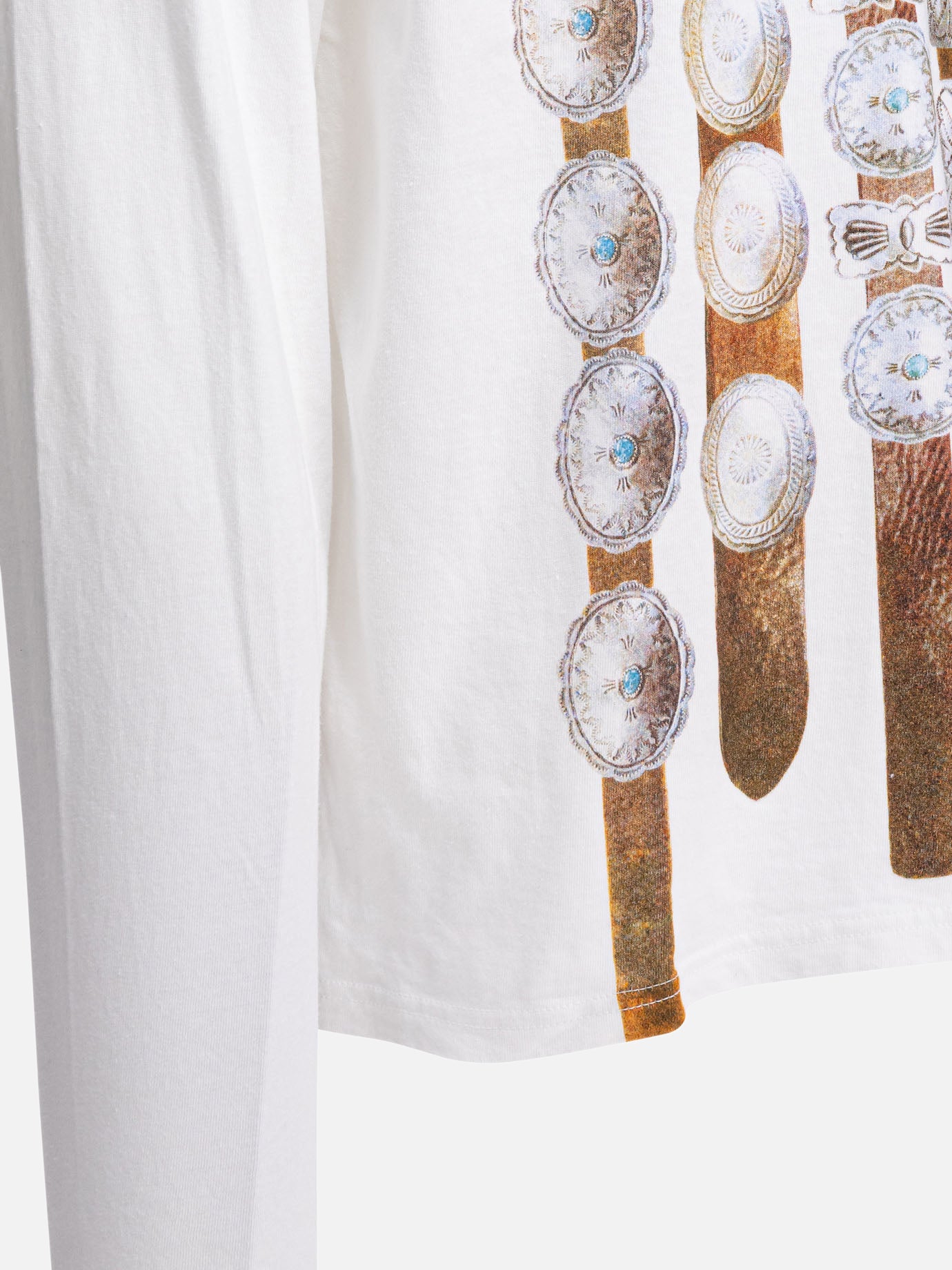 Crewneck t-shirts Graphics  White - KAPITAL Men | PDP | VIETTI Online Store | Zoom-Modal_4
