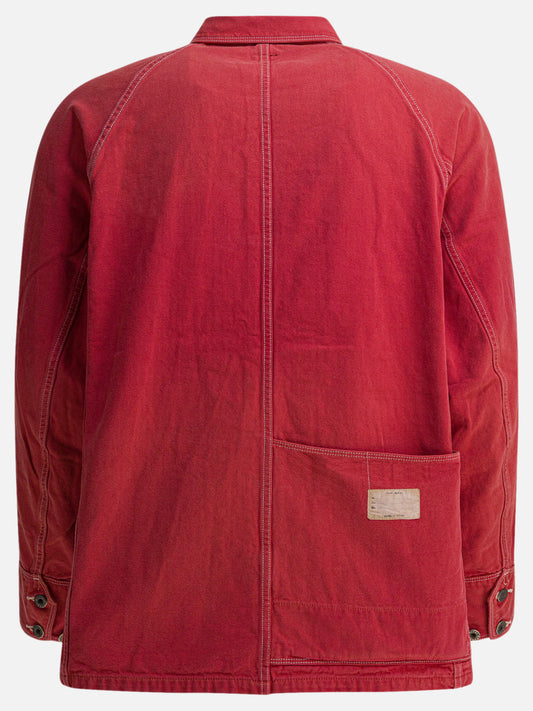 Overshirt jackets Solid colour  Red - KAPITAL Men | PLP | VIETTI Online Store | 2

