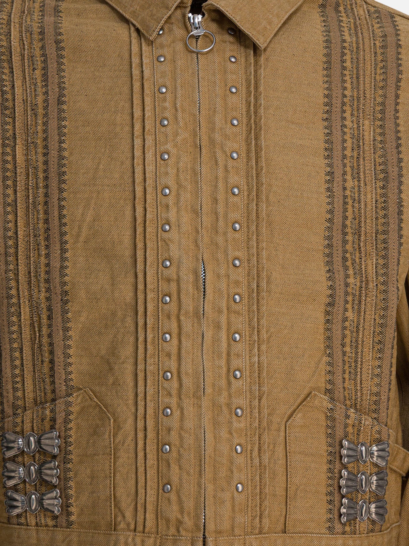 Overshirt jackets Embroidered  Beige - KAPITAL Men | PDP | VIETTI Online Store | thumbnail_3