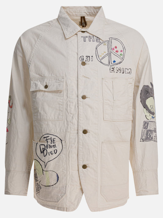 Overshirt jackets Print  Beige - KAPITAL Men | PLP | VIETTI Online Store 
