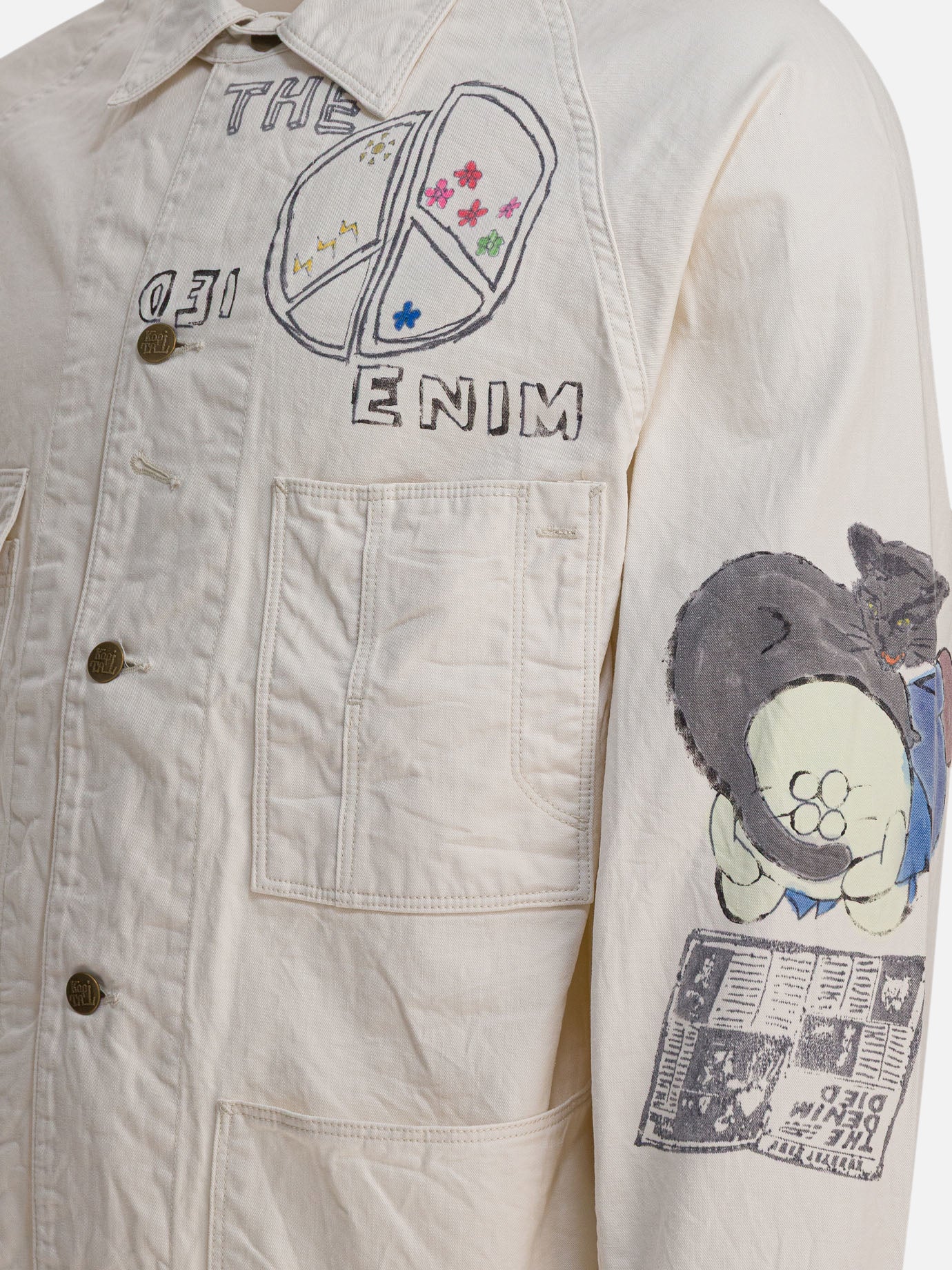Overshirt jackets Print  Beige - KAPITAL Men | PDP | VIETTI Online Store | Zoom-Modal_4
