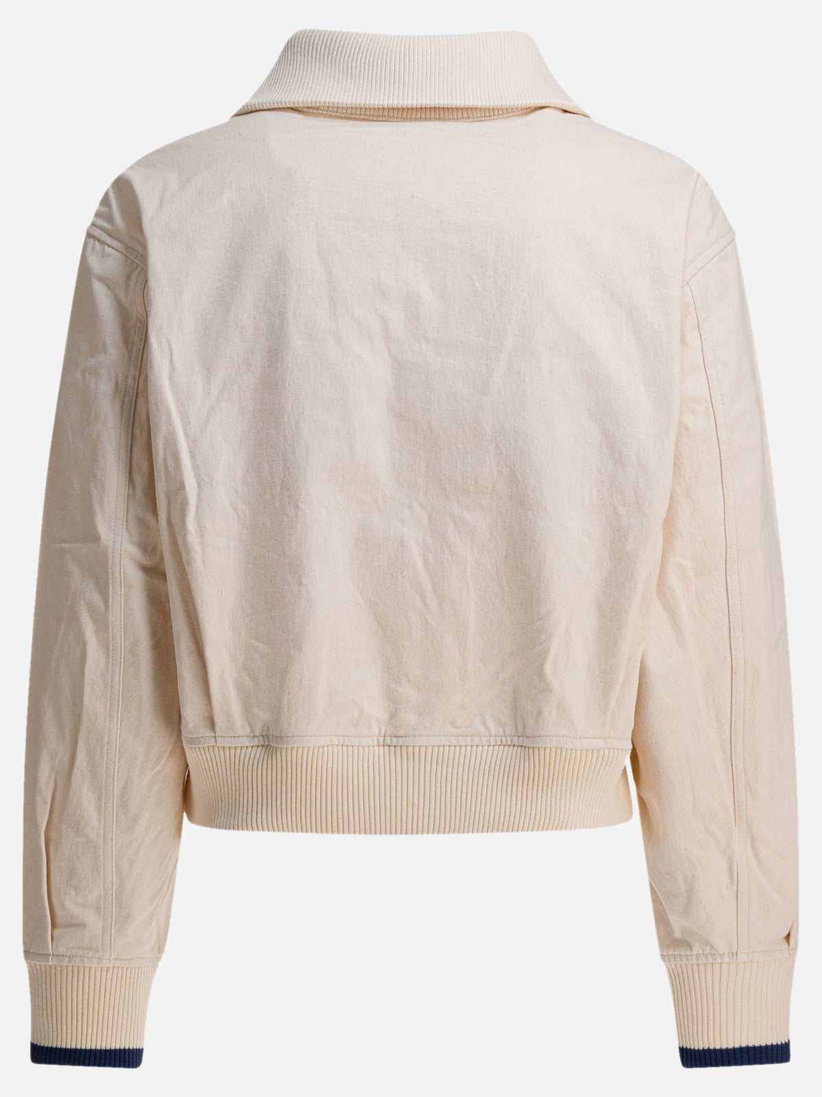KAPITAL Cotton canvas bomber jacket Beige